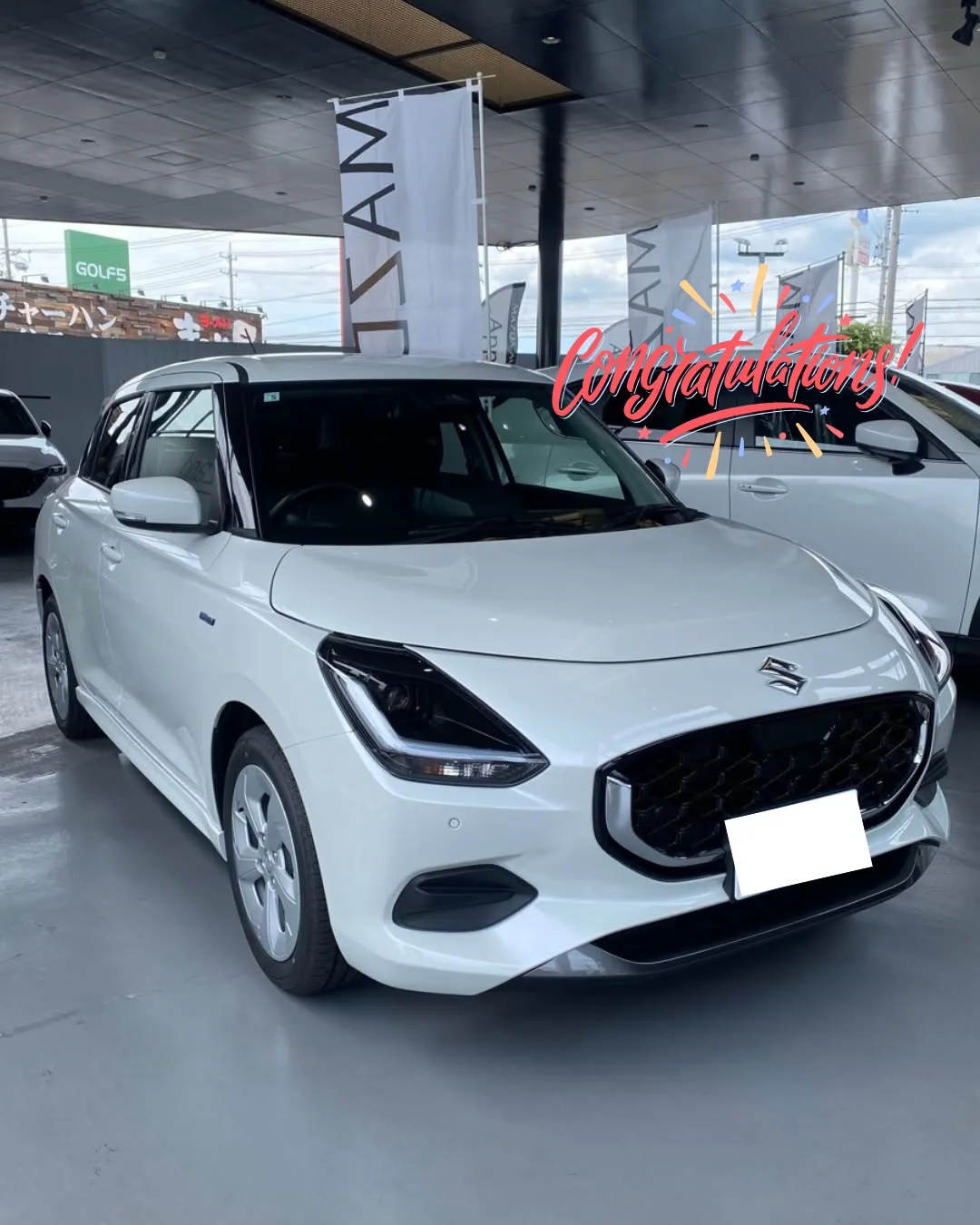 🚗✨新車 スイフト HYBRID MX ご納車おめでとうござ...