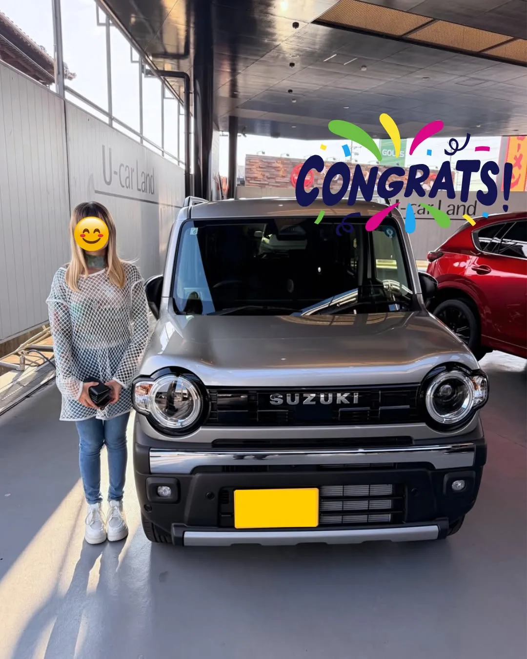 この度は、新型ハスラー タフワイルドのご納車、おめでとうござ...